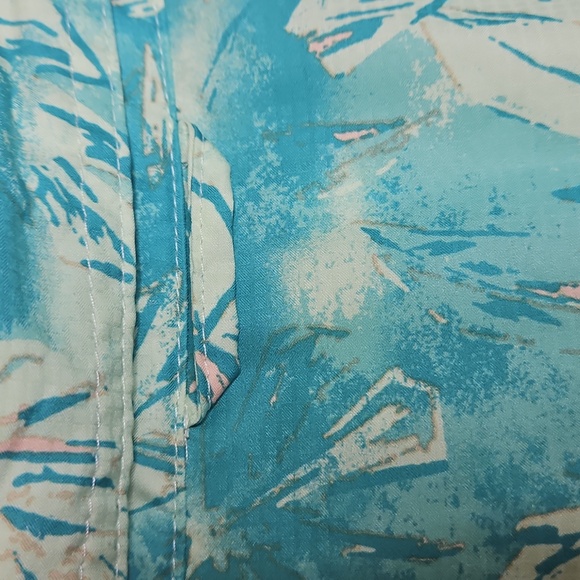 Columbia Men's Big & Tall Utilizer Print Short Sleeve Button Down Shirt XXL - Picture 4 of 11